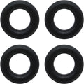 6G Black Rubber O-Ring 4-Pack