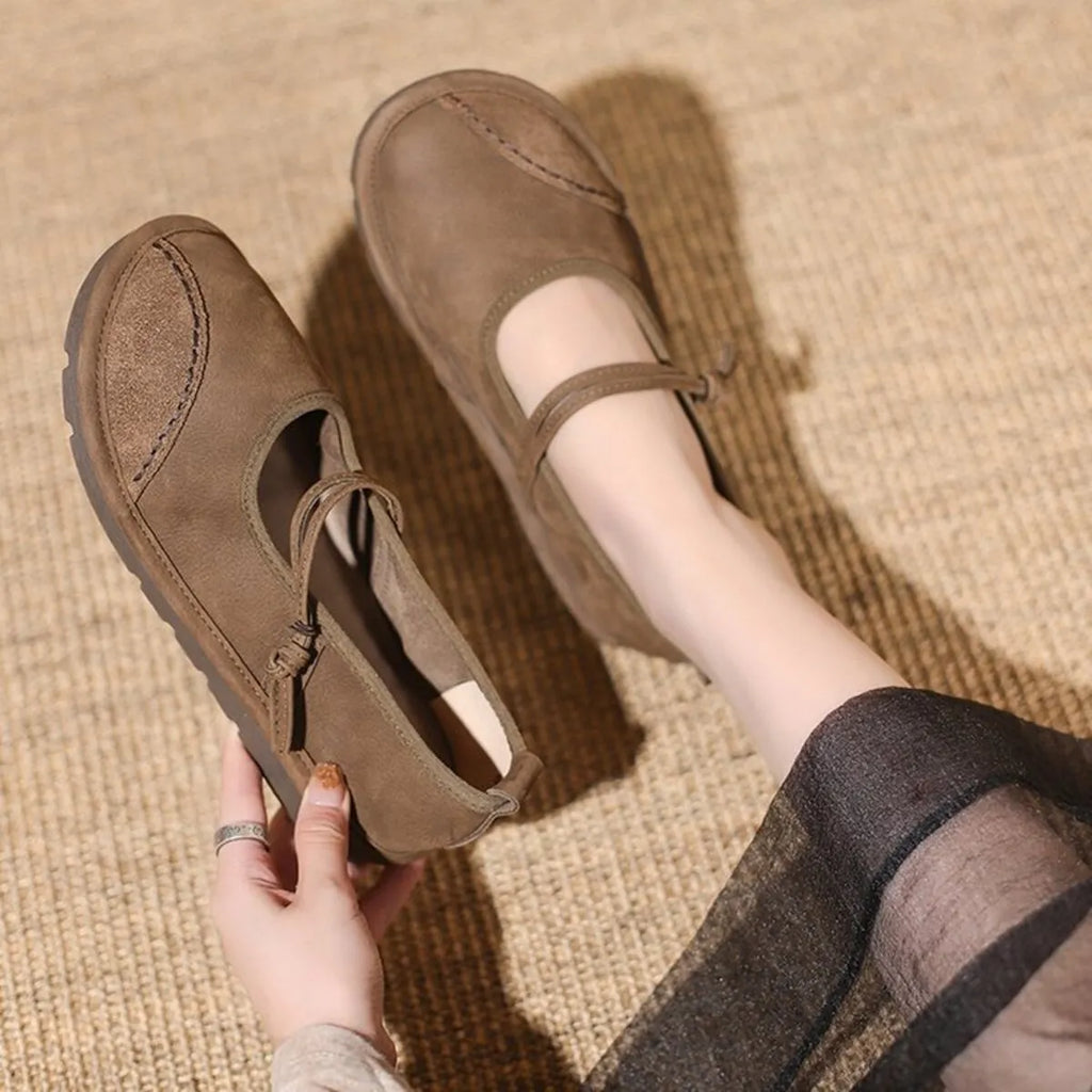 Round Toe Slip-Ons