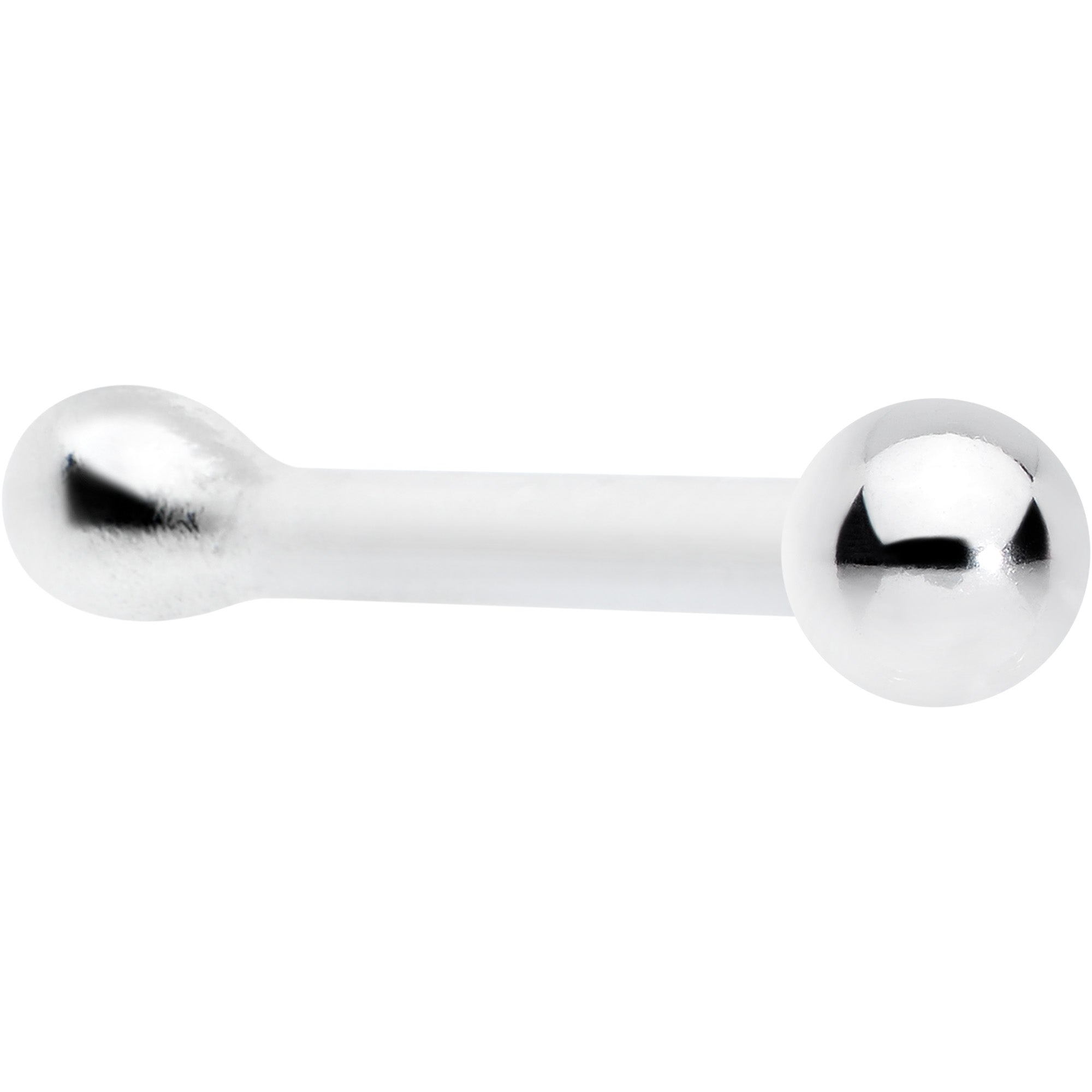 Sterling Silver 1.3mm Ball  Nose Bone