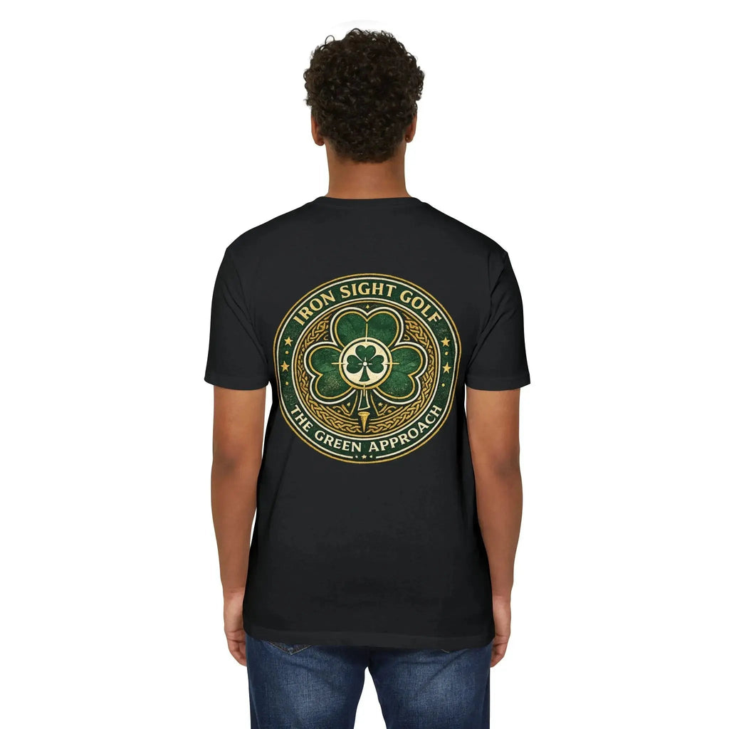 Green Approach Golf T-Shirt — Iron Sight 60/40 Next Level