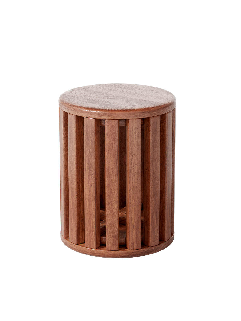 100% solid wood stackable stools set of 4, wooden stools, 18-inch stools, stacking stools, nesting tables, sturdy and durable, no installation required, top stackable round side table