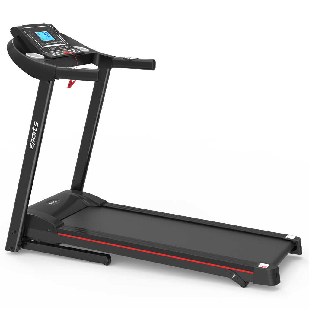 Fitshow App Home Foldable Treadmill with Incline, Folding Treadmill for Home Workout, Electric Walking Running Treadmill Machine 5' LCD Screen 250 LB Capacity Bluetooth Music
