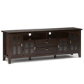 Artisan - 72' TV Media Stand - Tobacco Brown