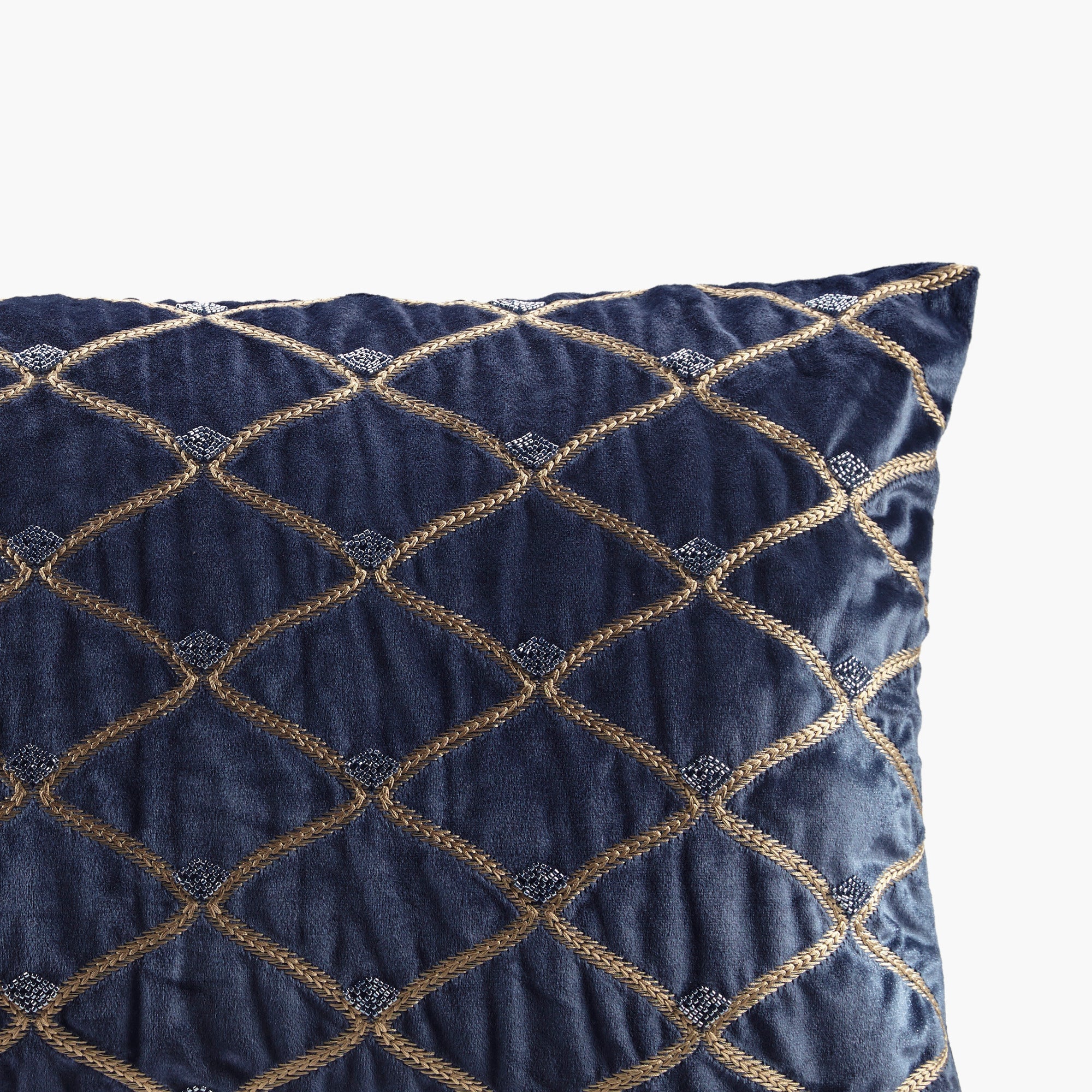 Oblong Decor Pillow Navy 22x15'