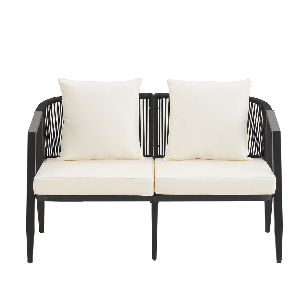 U_STYLE Durable and Comfortable Outdoor Seating Set,Suitable for Patios, Lawns, and Poolsides