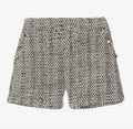H Love - Multicolor Tweed Shorts