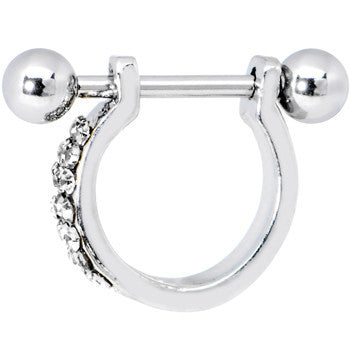 Crystal Gem Helix Cartilage Earring