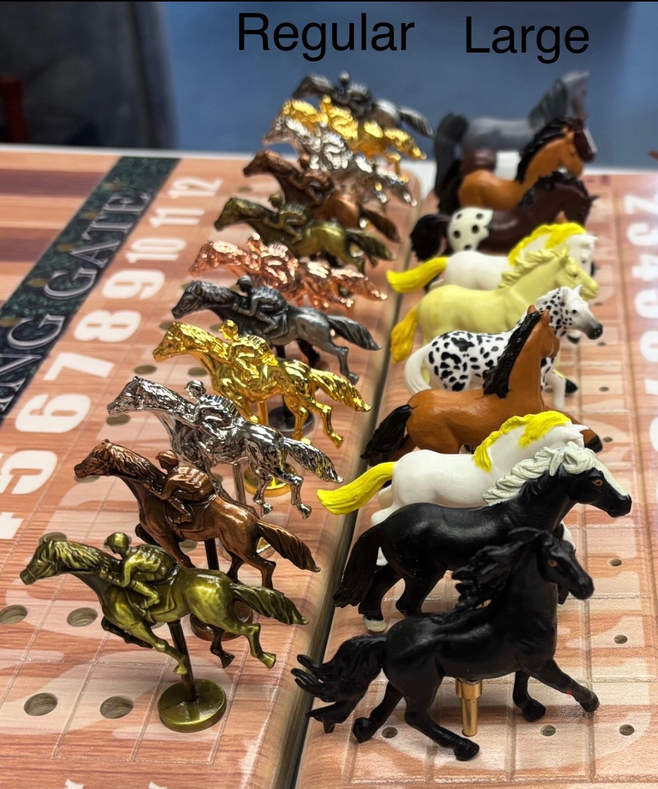 The Horse Race Game Plain or Custom Theme