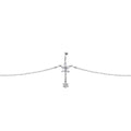Clear Gem Floweret Flower Belly Chain