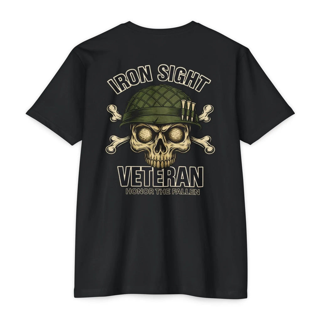 Iron Sight Veteran T-Shirt — Honor the Fallen Memorial Tee