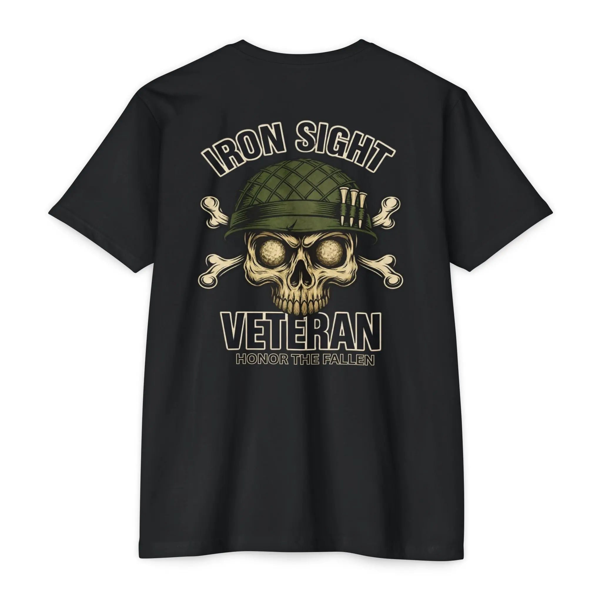 Iron Sight Veteran T-Shirt — Honor the Fallen Memorial Tee