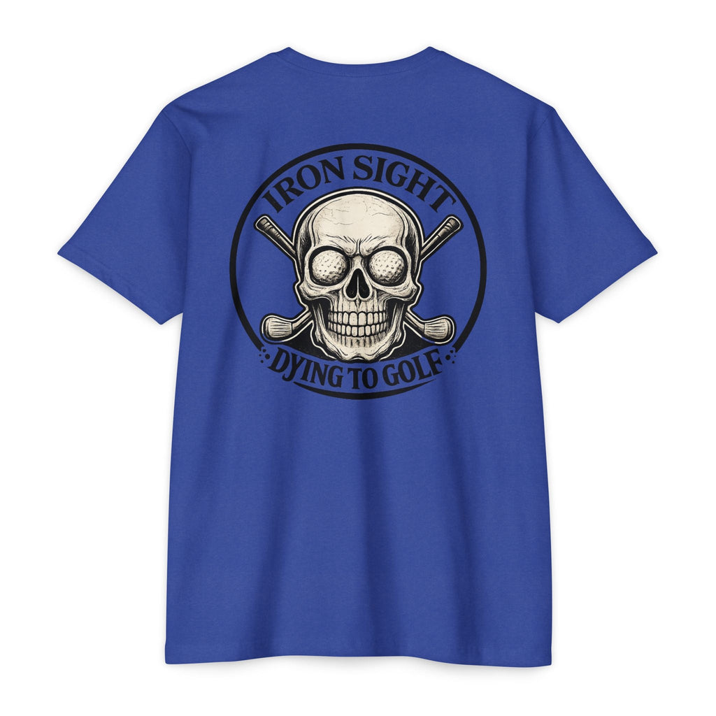 Dying to Golf Iron Sight Graphic T-Shirt