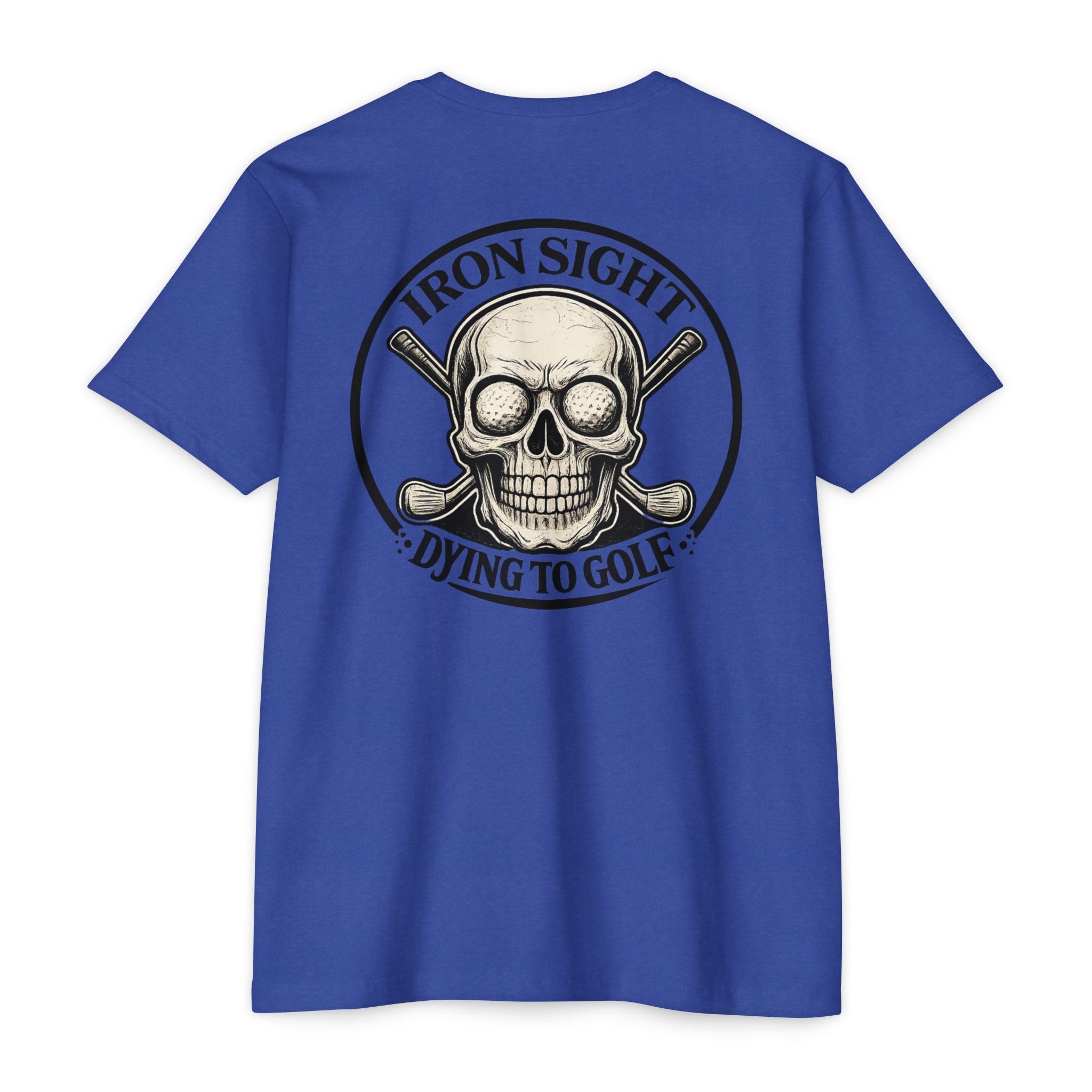 Dying to Golf Iron Sight Graphic T-Shirt