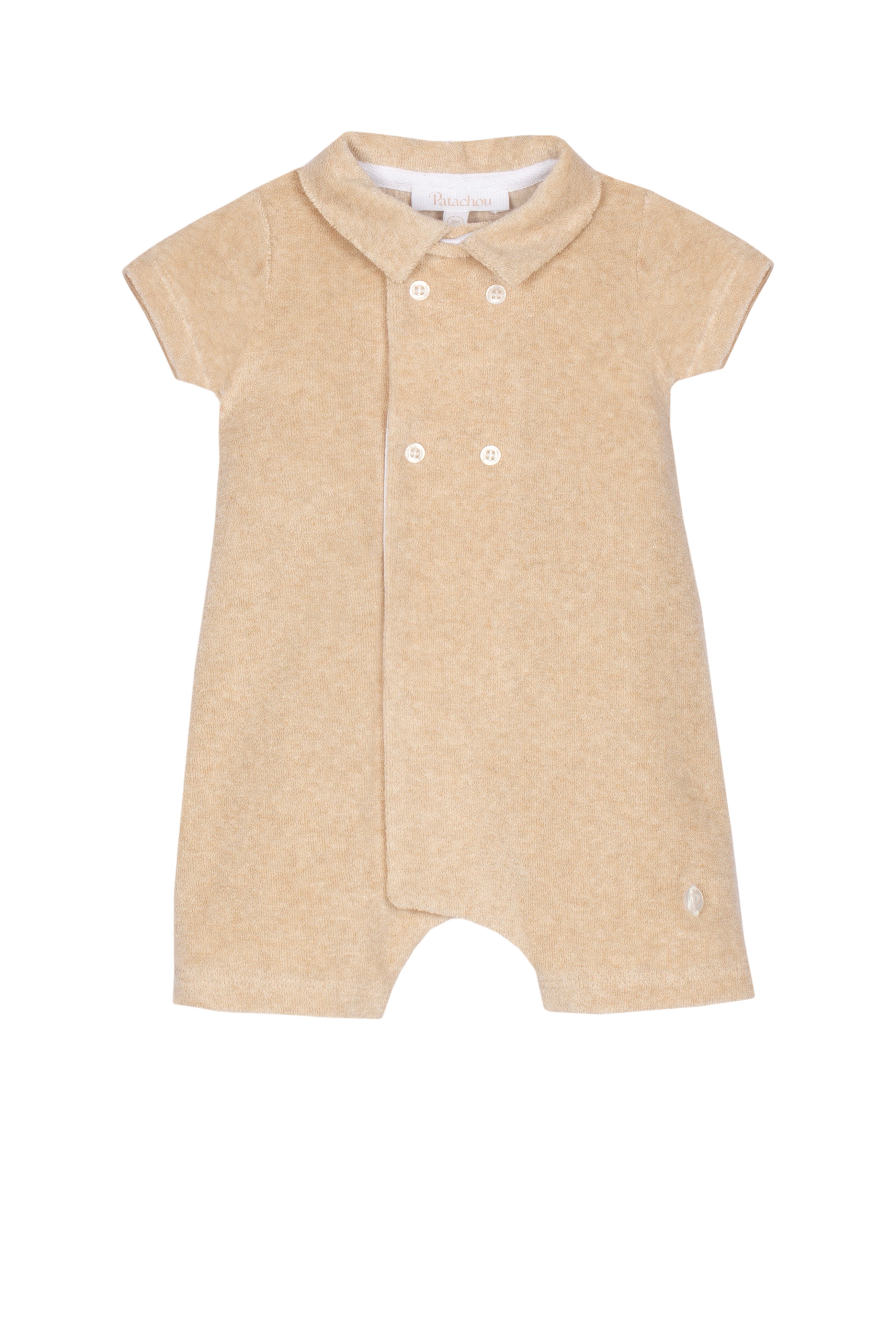 Patachou - Solid Onesie, Beige