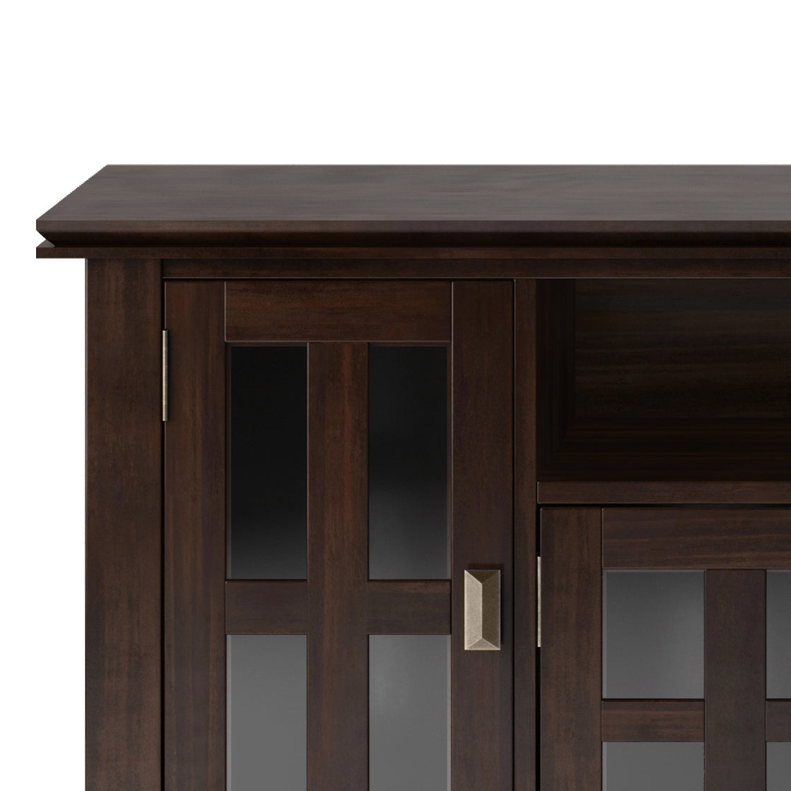 Artisan - 72' TV Media Stand - Tobacco Brown