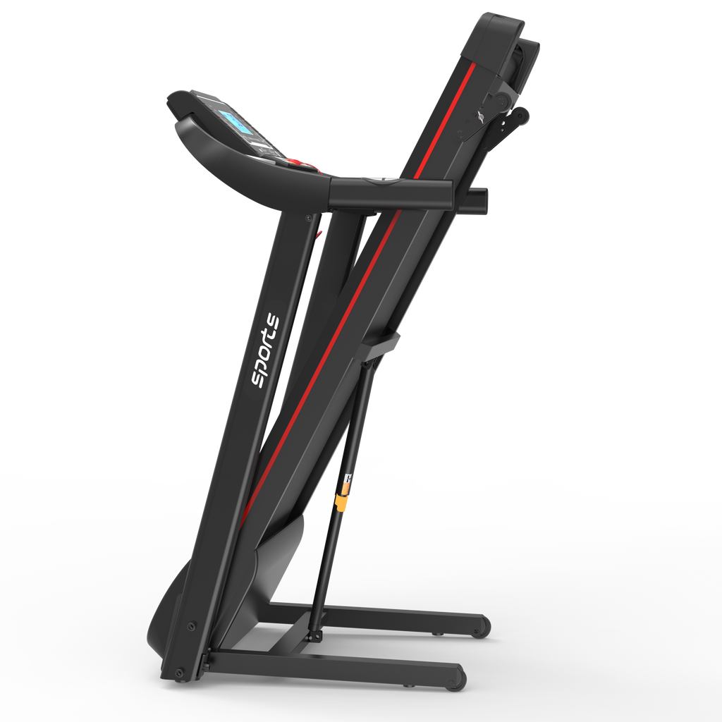 Fitshow App Home Foldable Treadmill with Incline, Folding Treadmill for Home Workout, Electric Walking Running Treadmill Machine 5' LCD Screen 250 LB Capacity Bluetooth Music