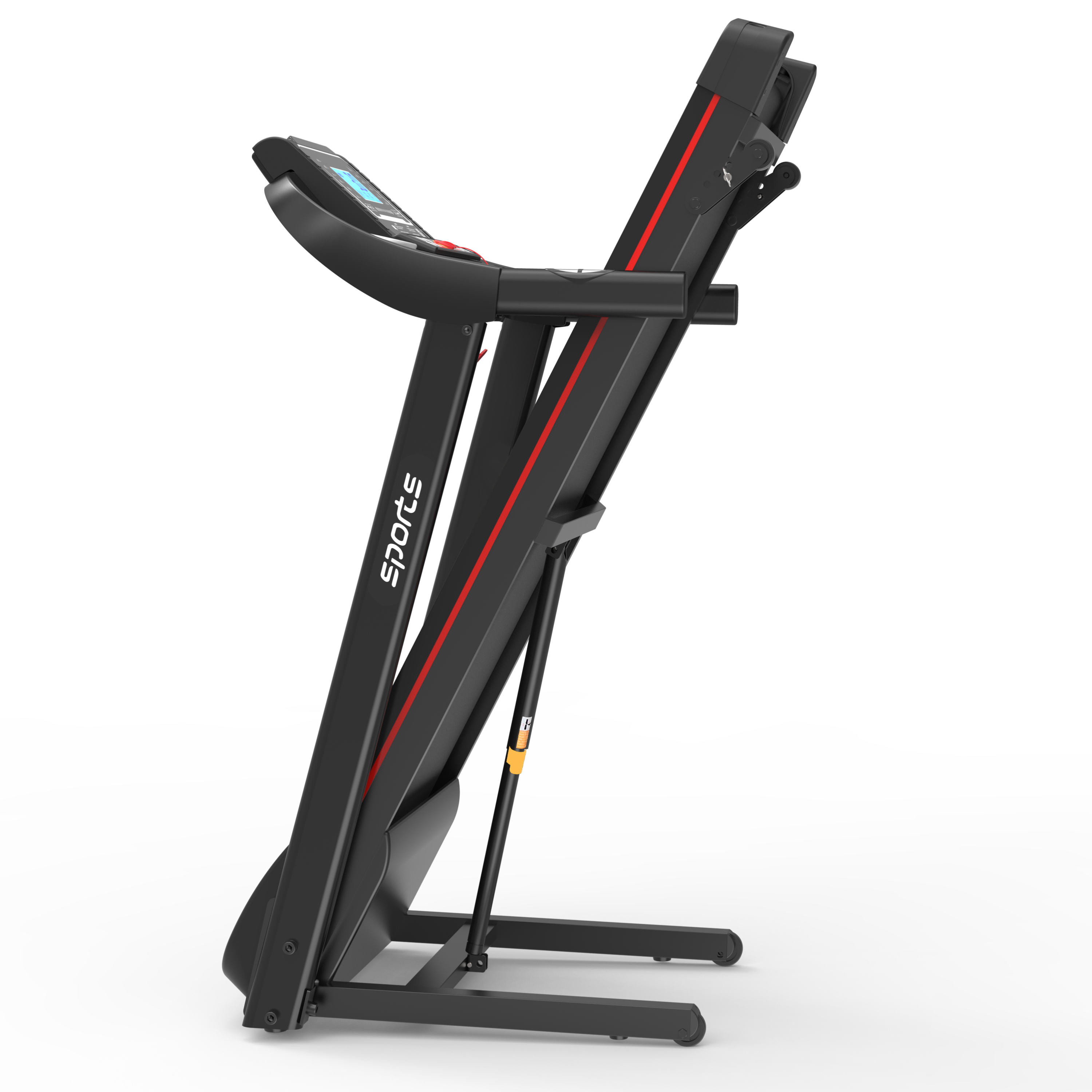 Fitshow App Home Foldable Treadmill with Incline, Folding Treadmill for Home Workout, Electric Walking Running Treadmill Machine 5' LCD Screen 250 LB Capacity Bluetooth Music