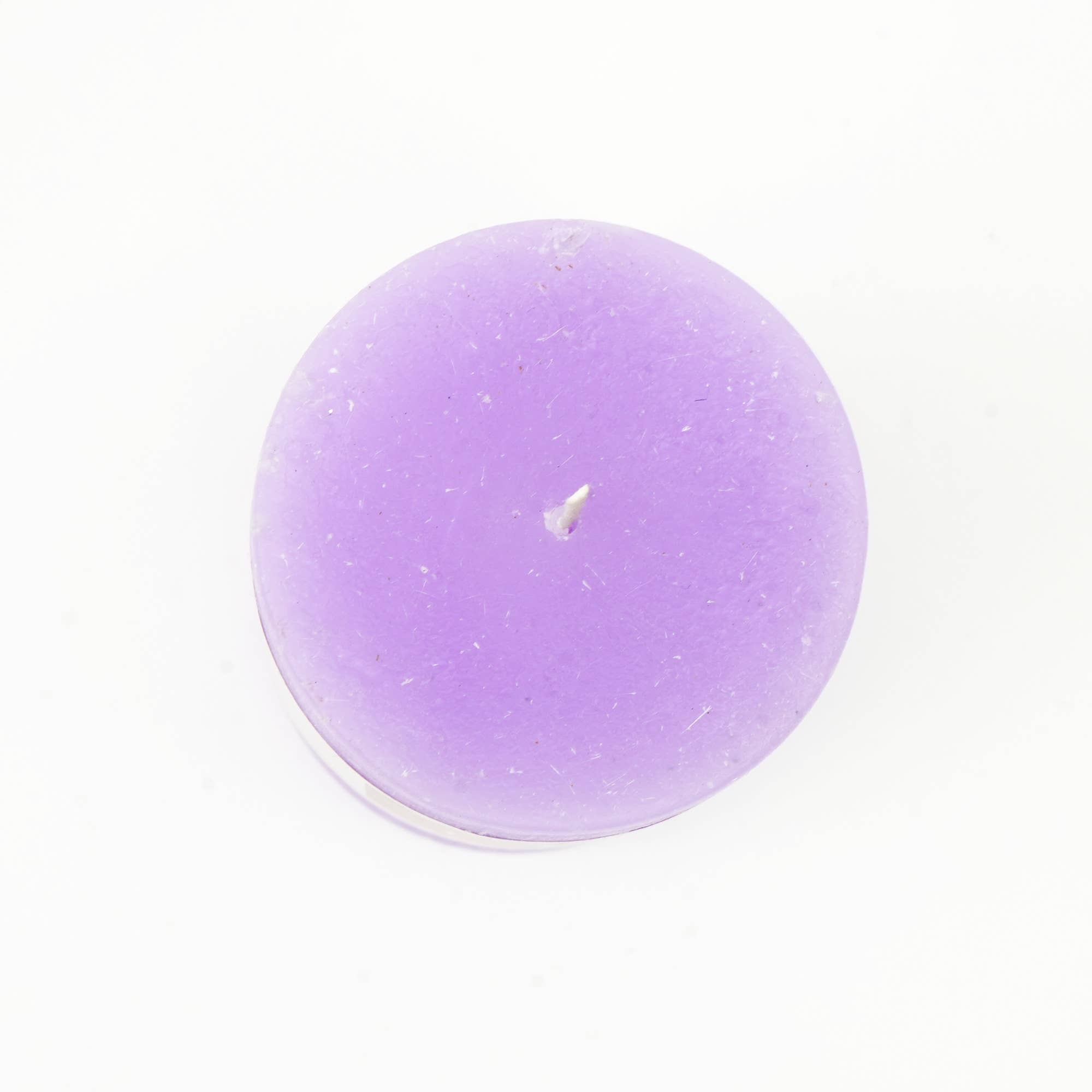 Rustic Pillar Candle 3'x5' Purple
