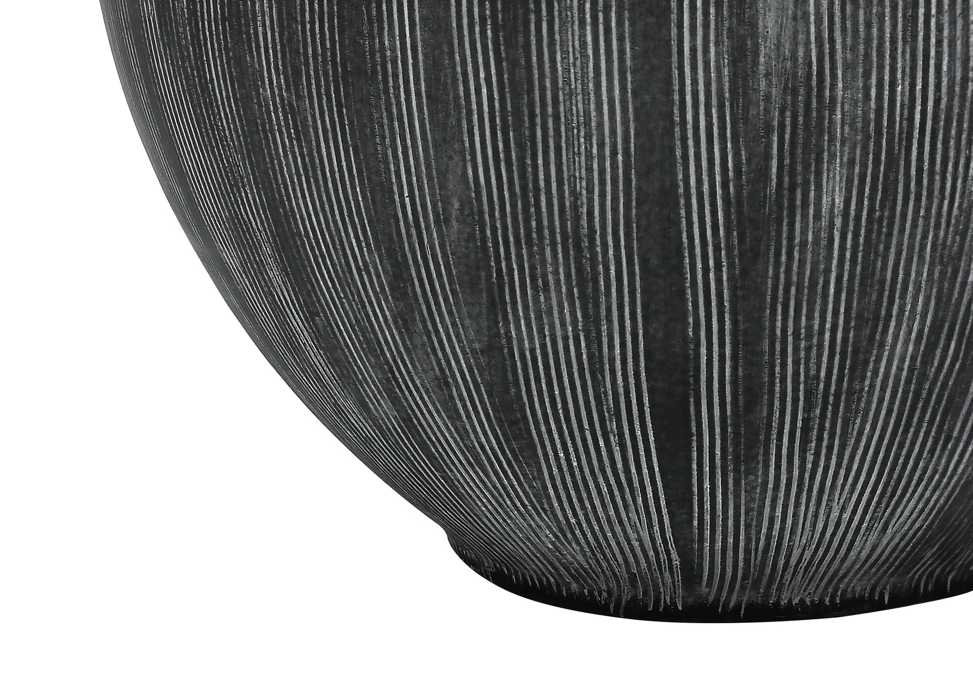 Lighting, 23'h, Table Lamp, Black Ceramic, Black Shade, Contemporary