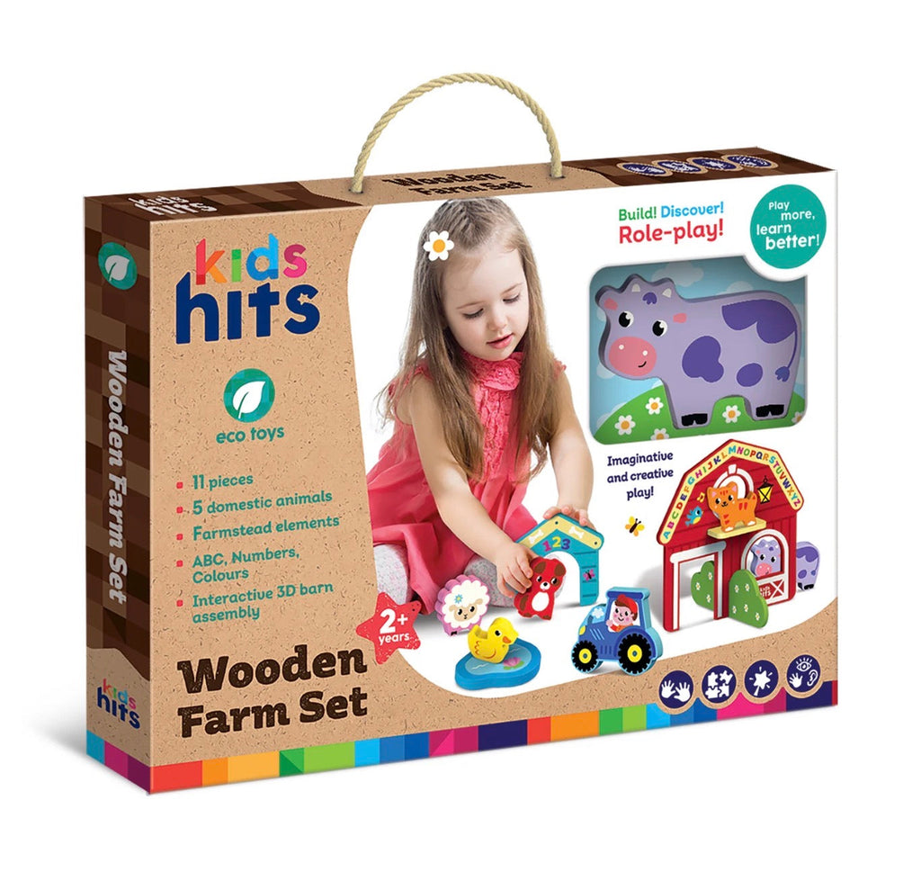 Kids Hits - Farm Wooden Set