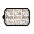 Neutral Cowboy Boot Laptop Sleeve | Tan Western Floral Tech Cover