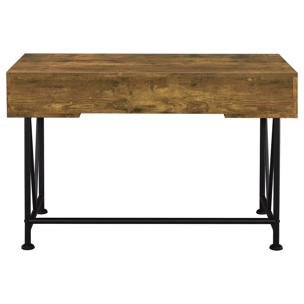 Avon Rustic Nutmeg 2-piece Computer Desk and Bookcase