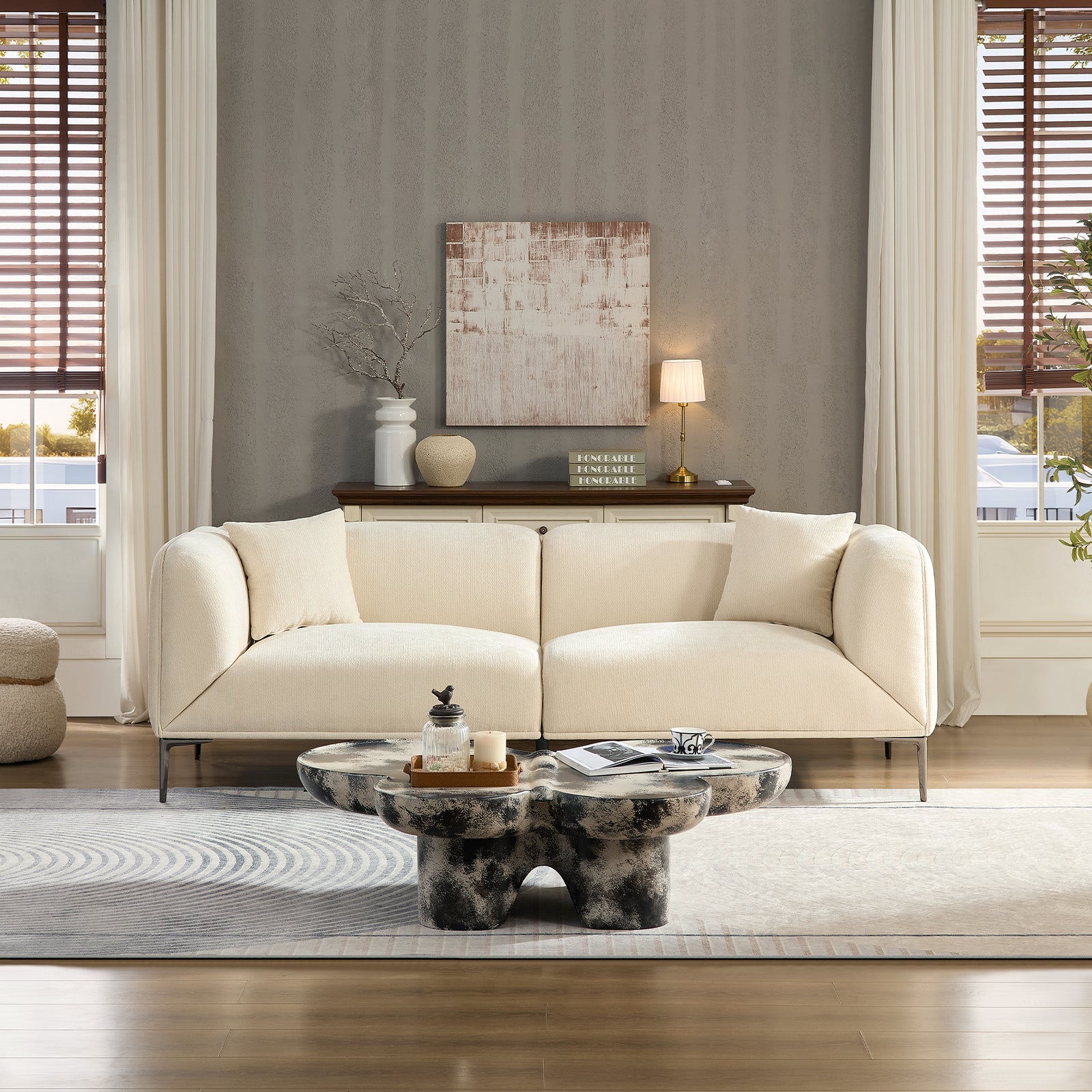 Modern Sofa for Living Room Family Movie Nights & Reading Hours