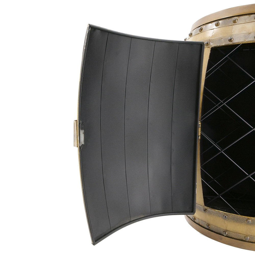 20.5x20.5x24' Drum Side Table