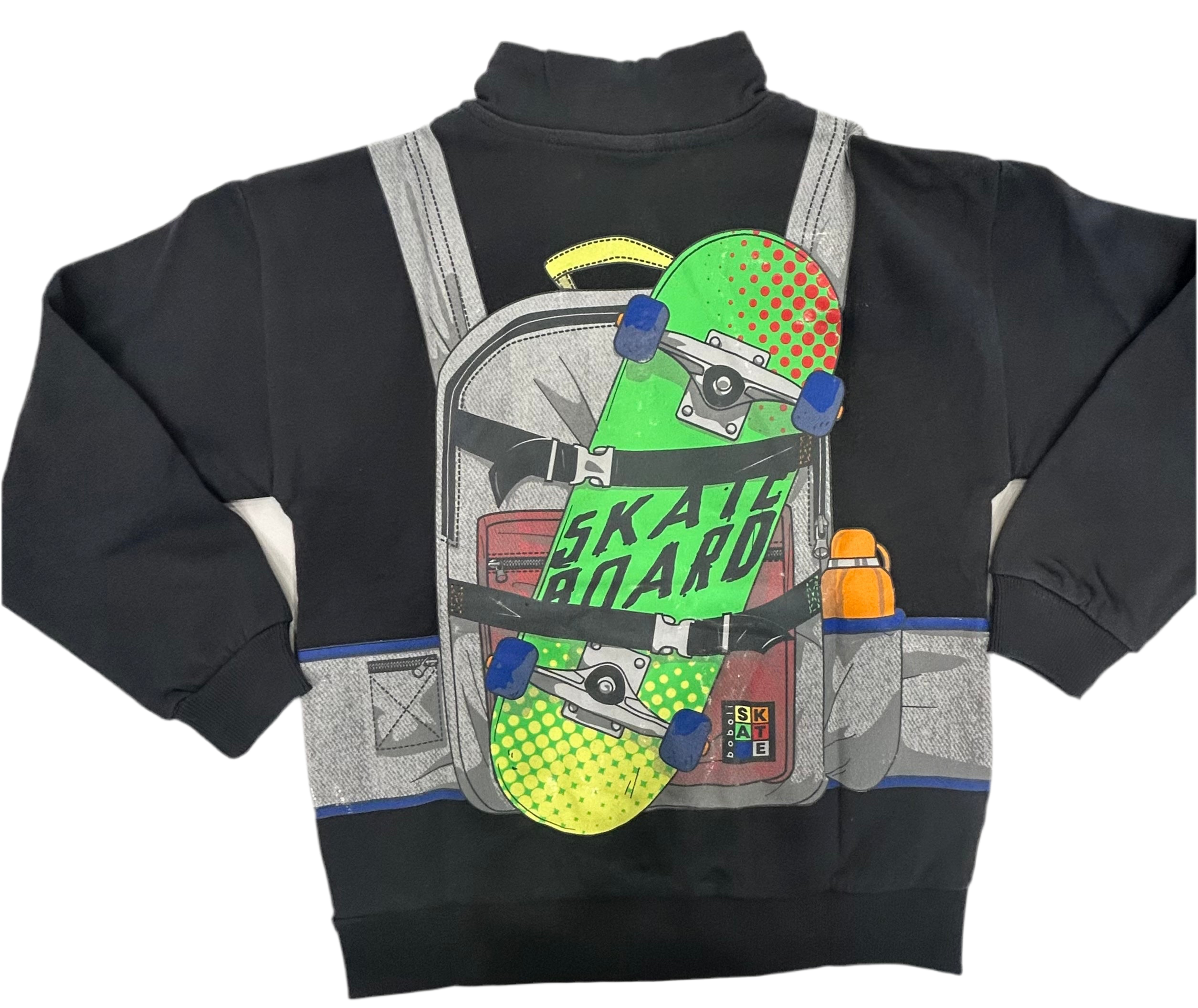 Boboli - Skater Black Zip Up