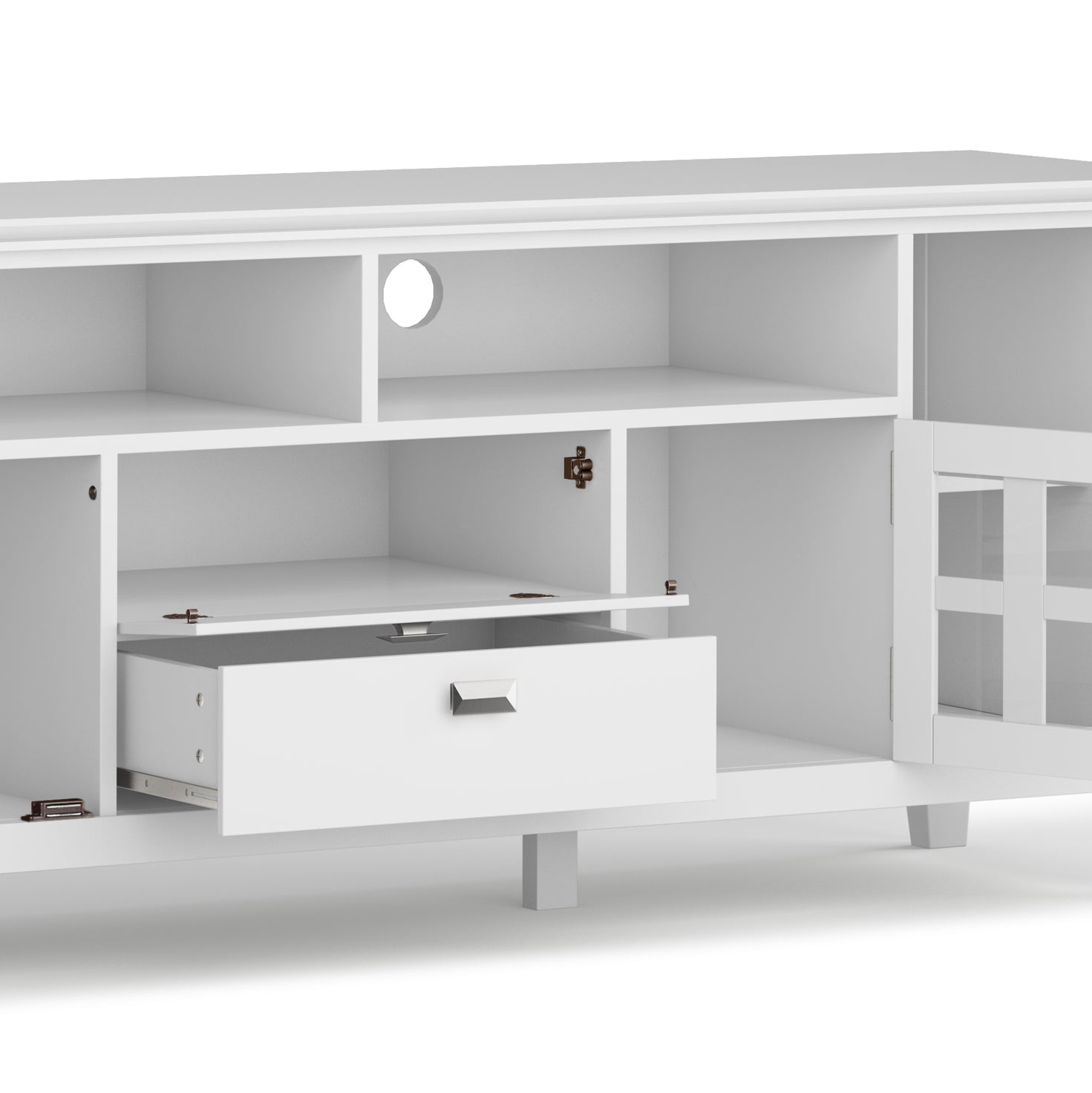 Artisan - 72' TV Media Stand - White