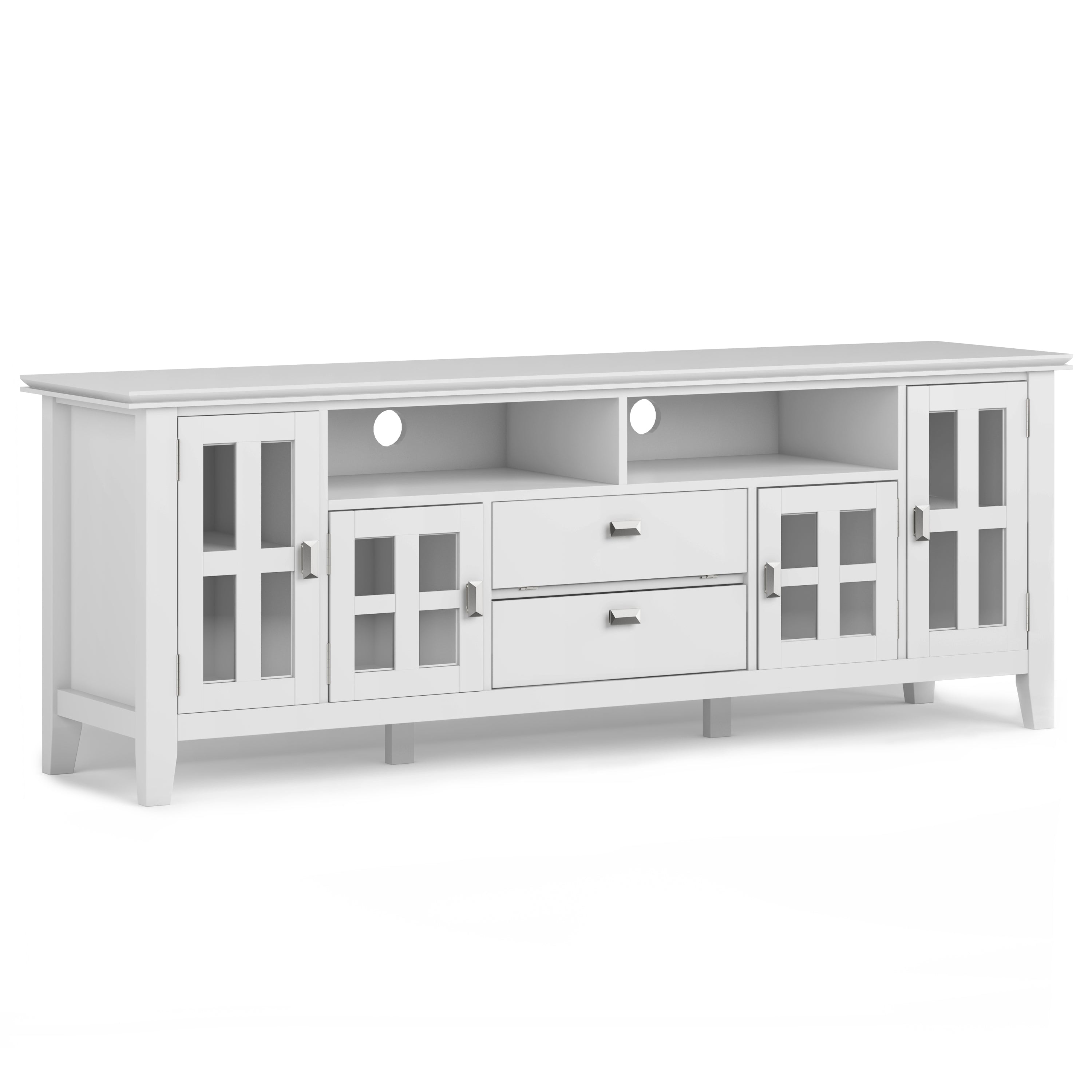 Artisan - 72' TV Media Stand - White