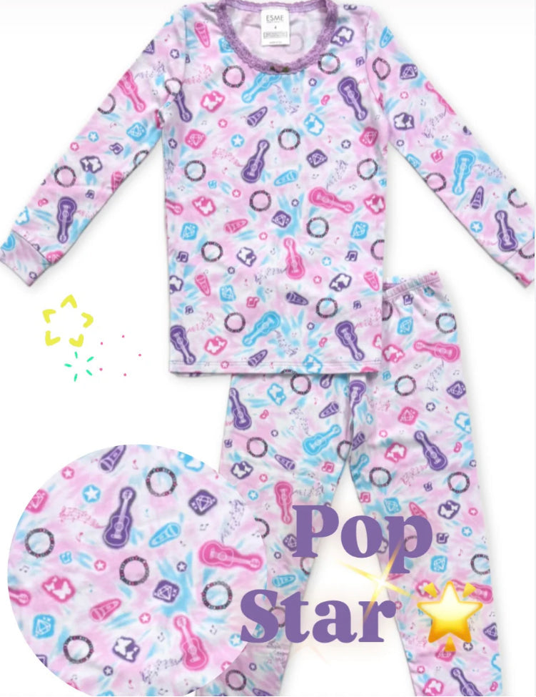 ESME pop star long sleeve top and pants