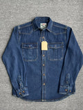 Button Up Washed Denim Shirt