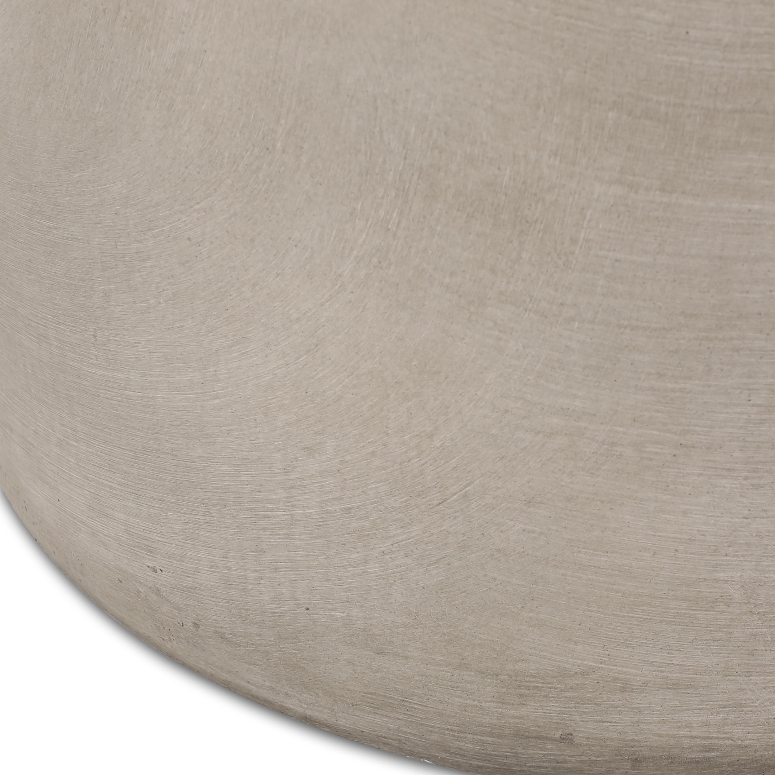 Outdoor LightWeight Concrete Side Table,Light Gray_70886.00