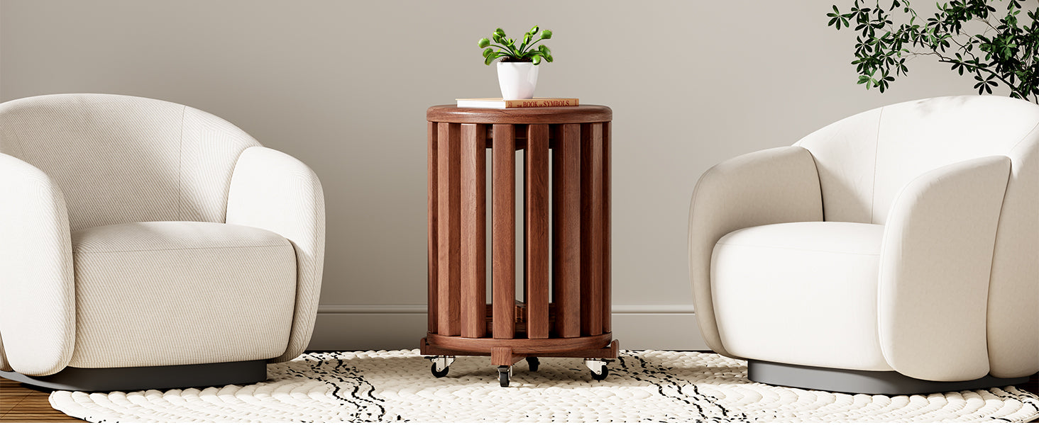 100% solid wood stackable stools set of 4, wooden stools, 18-inch stools, stacking stools, nesting tables, sturdy and durable, no installation required, top stackable round side table