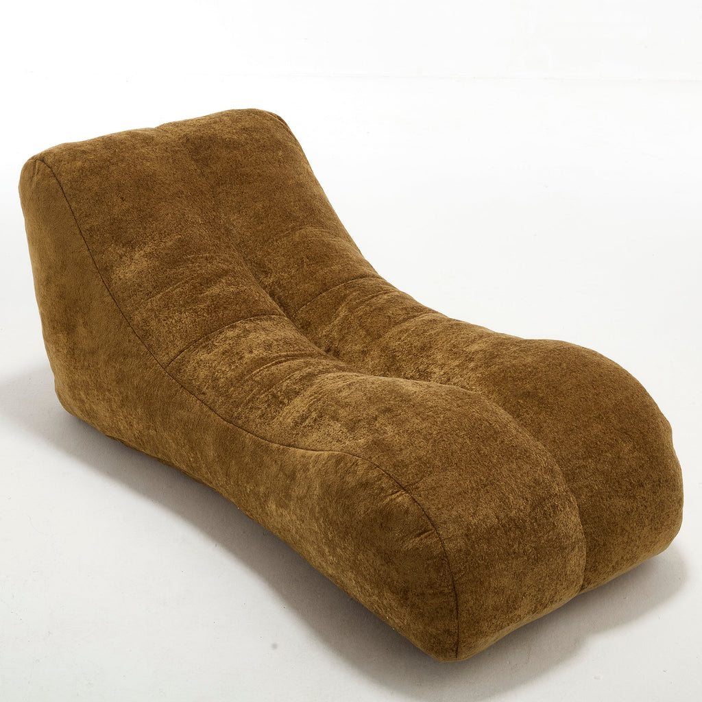 Creative Bean Bag Sofa Chair for Adults with High-Quality Sponge Filling and Polyester Fiber,59x30x23.6 inches