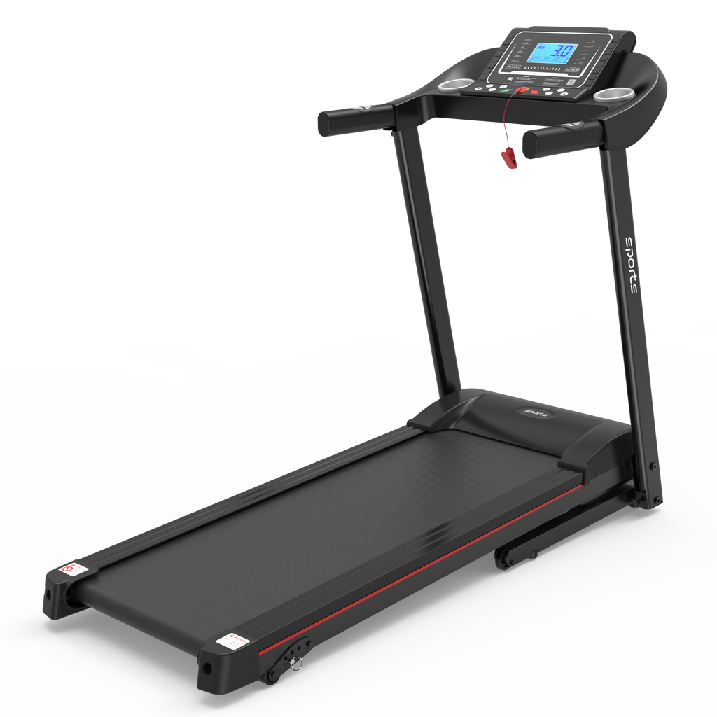 Fitshow App Home Foldable Treadmill with Incline, Folding Treadmill for Home Workout, Electric Walking Running Treadmill Machine 5' LCD Screen 250 LB Capacity Bluetooth Music