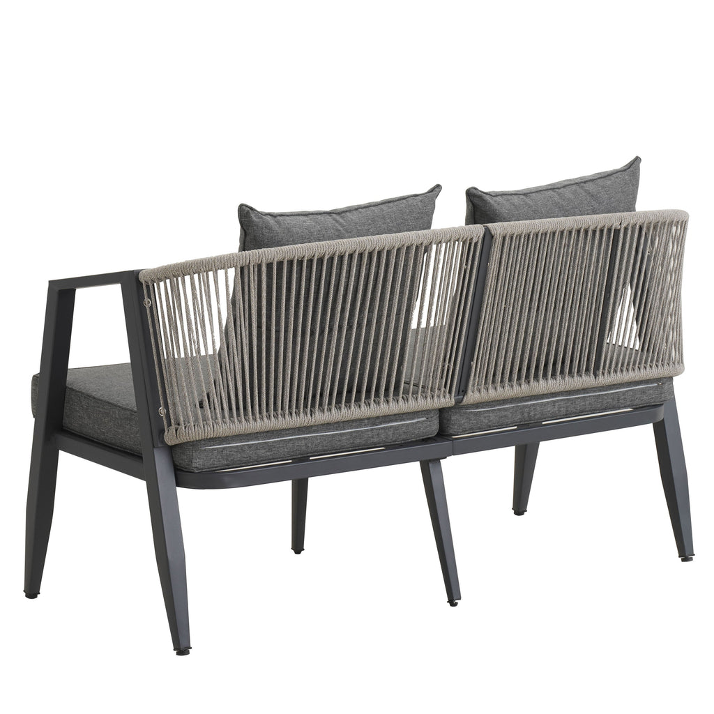 U_STYLE Durable and Comfortable Outdoor Seating Set,Suitable for Patios, Lawns, and Poolsides