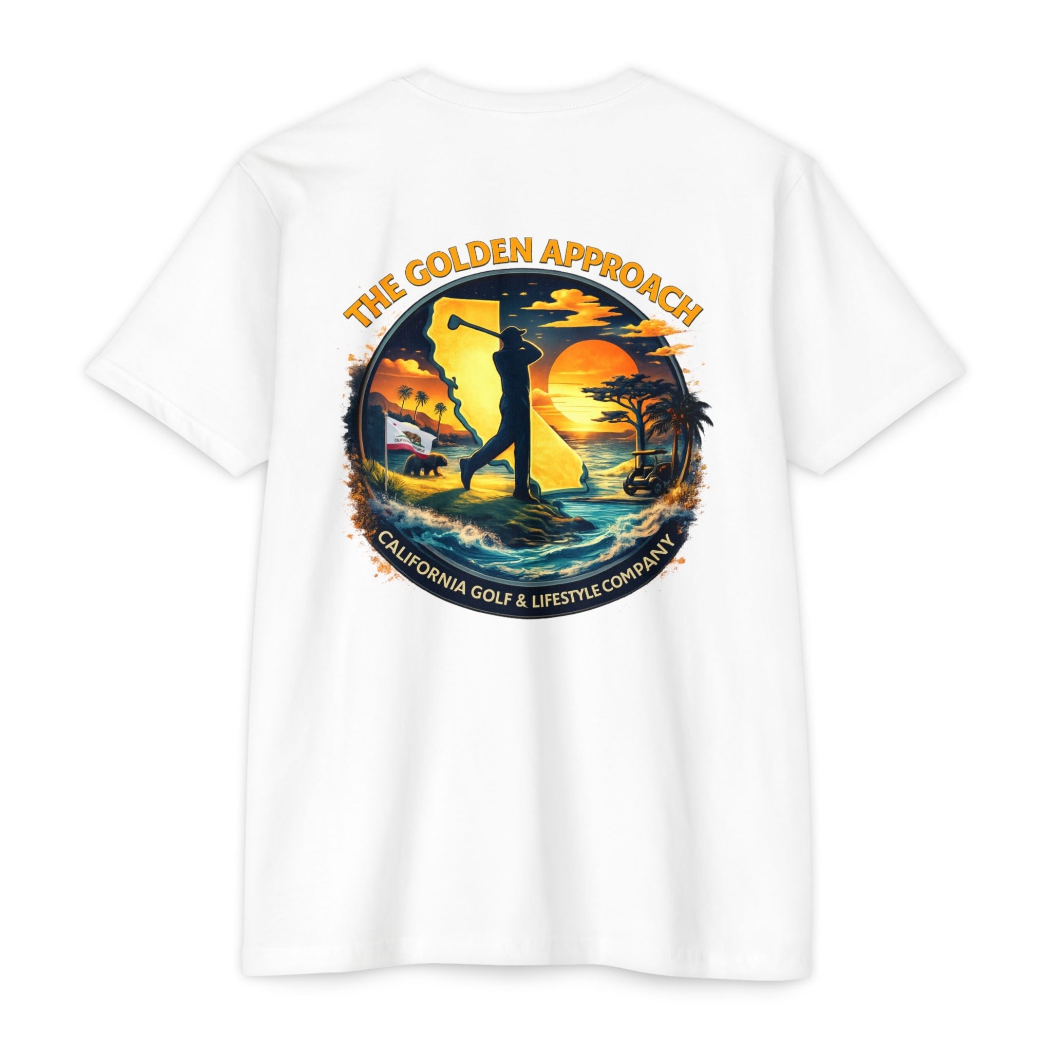 The Golden Approach California Tee — Iron Sight Design