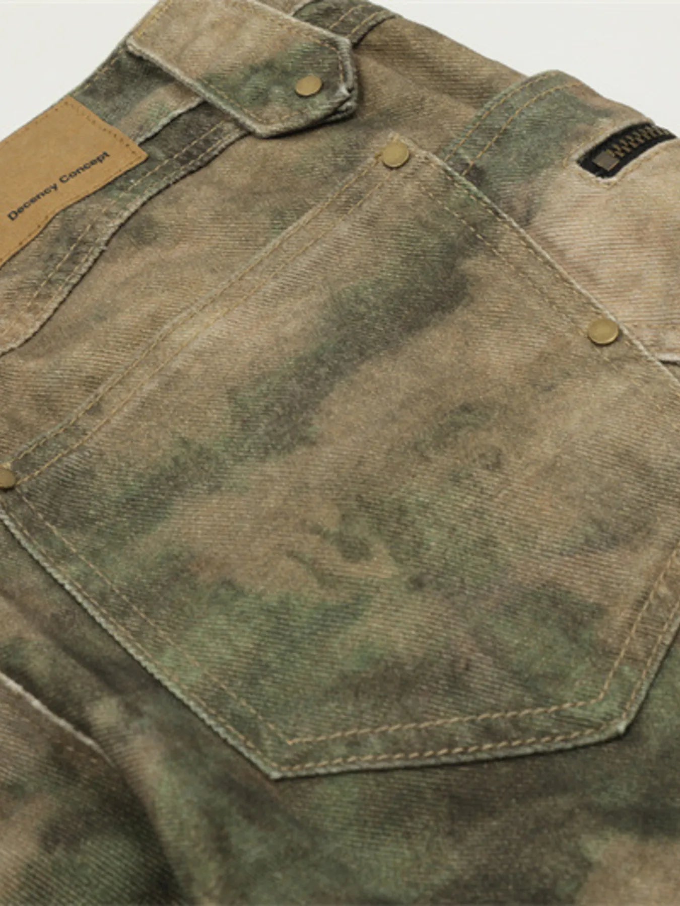 Camouflage Wide Leg Pants