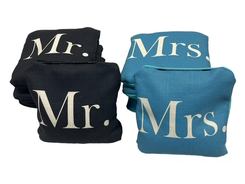 Custom pro style slick and stick cornhole bags (set of 8) - upload your custom design!