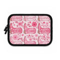 Pink Cowboy Boot Laptop Sleeve | Western Floral Tech Cover for Women