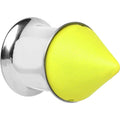 00G Yellow Neon Cone Stainless Steel Plug