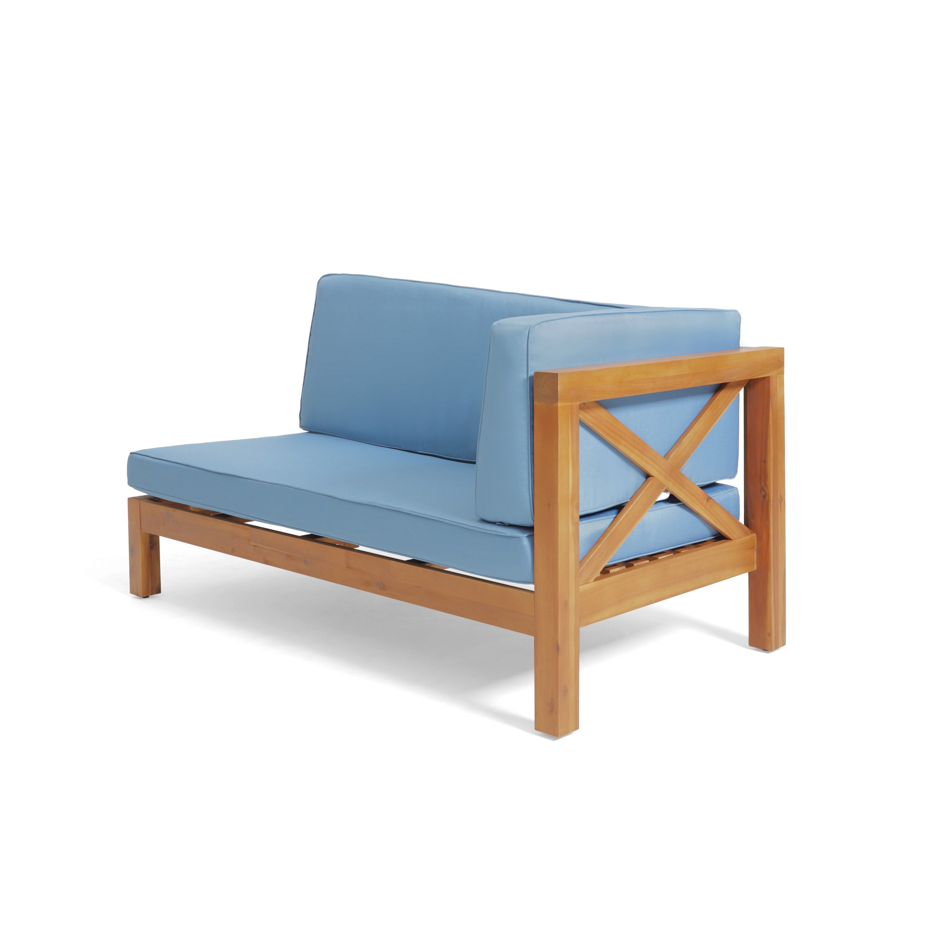 BRAVA X-BACK 4-PIECE SOFA SET, BLUE