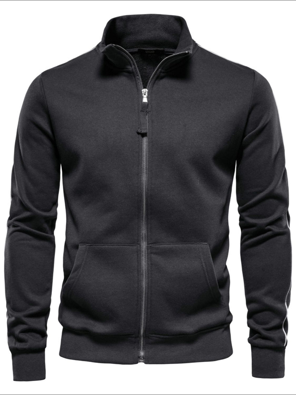 Zip Up Long Sleeve Sweatshirt