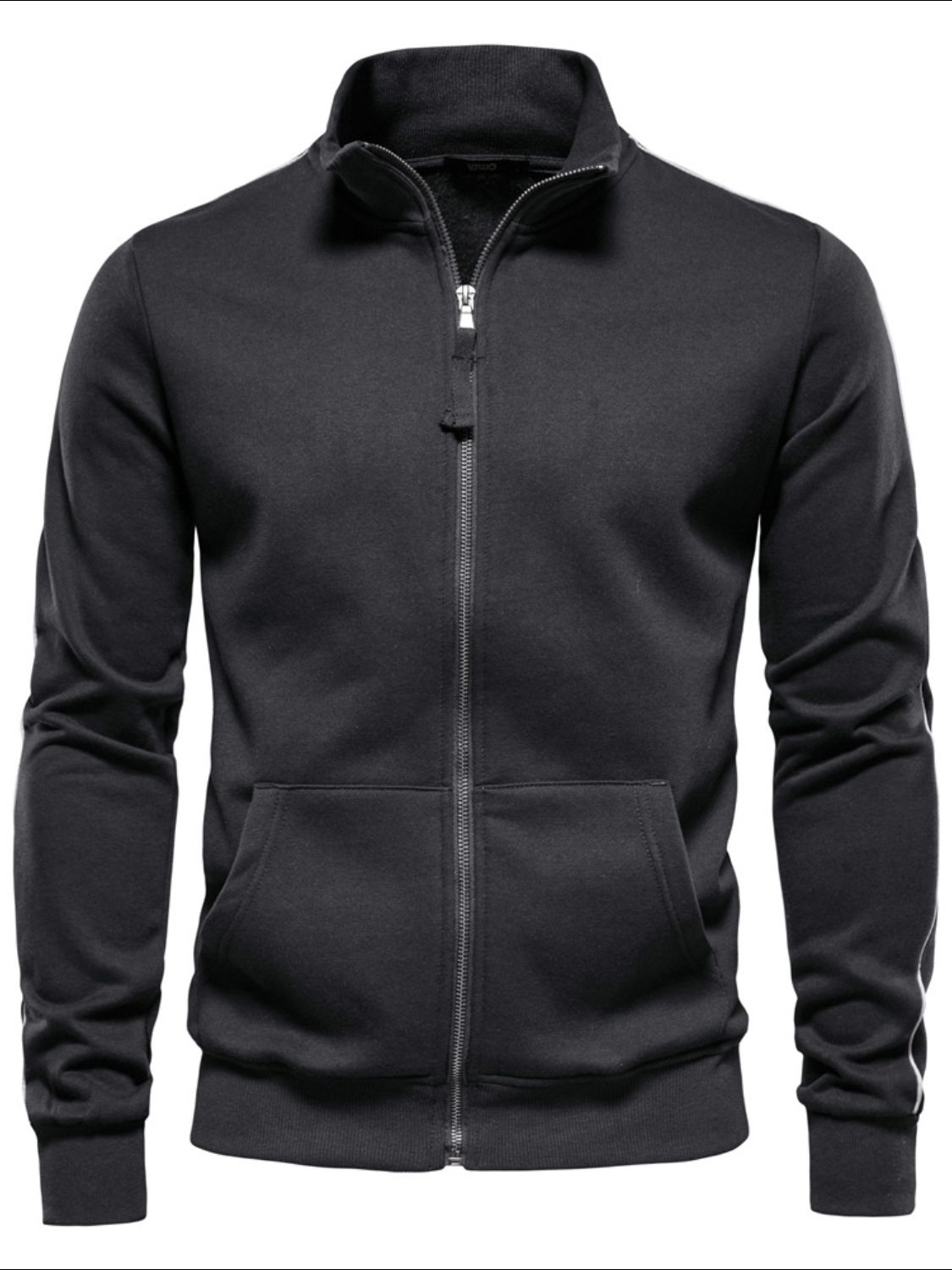Zip Up Long Sleeve Sweatshirt
