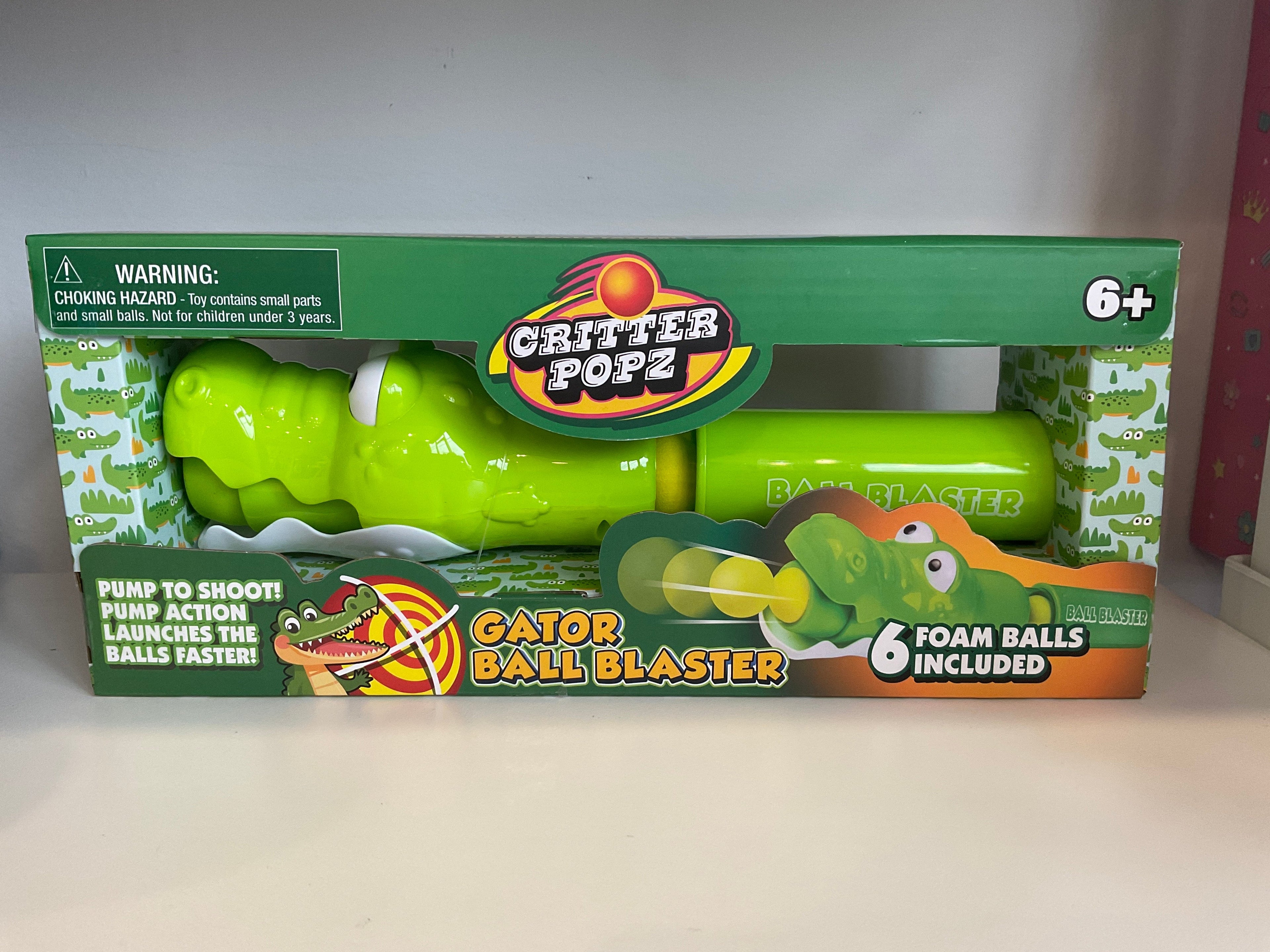 Master Toys - Critter Popz Gator Ball Blaster