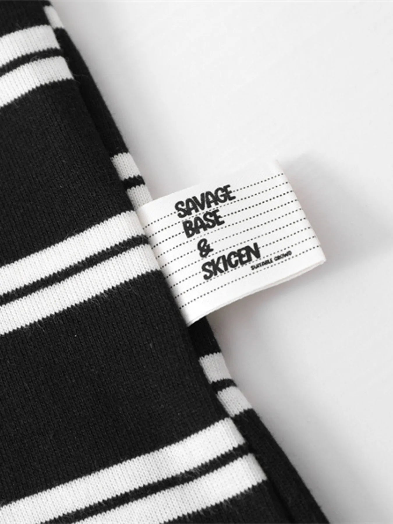 Striped Round Neck Long Sleeve T-Shirt