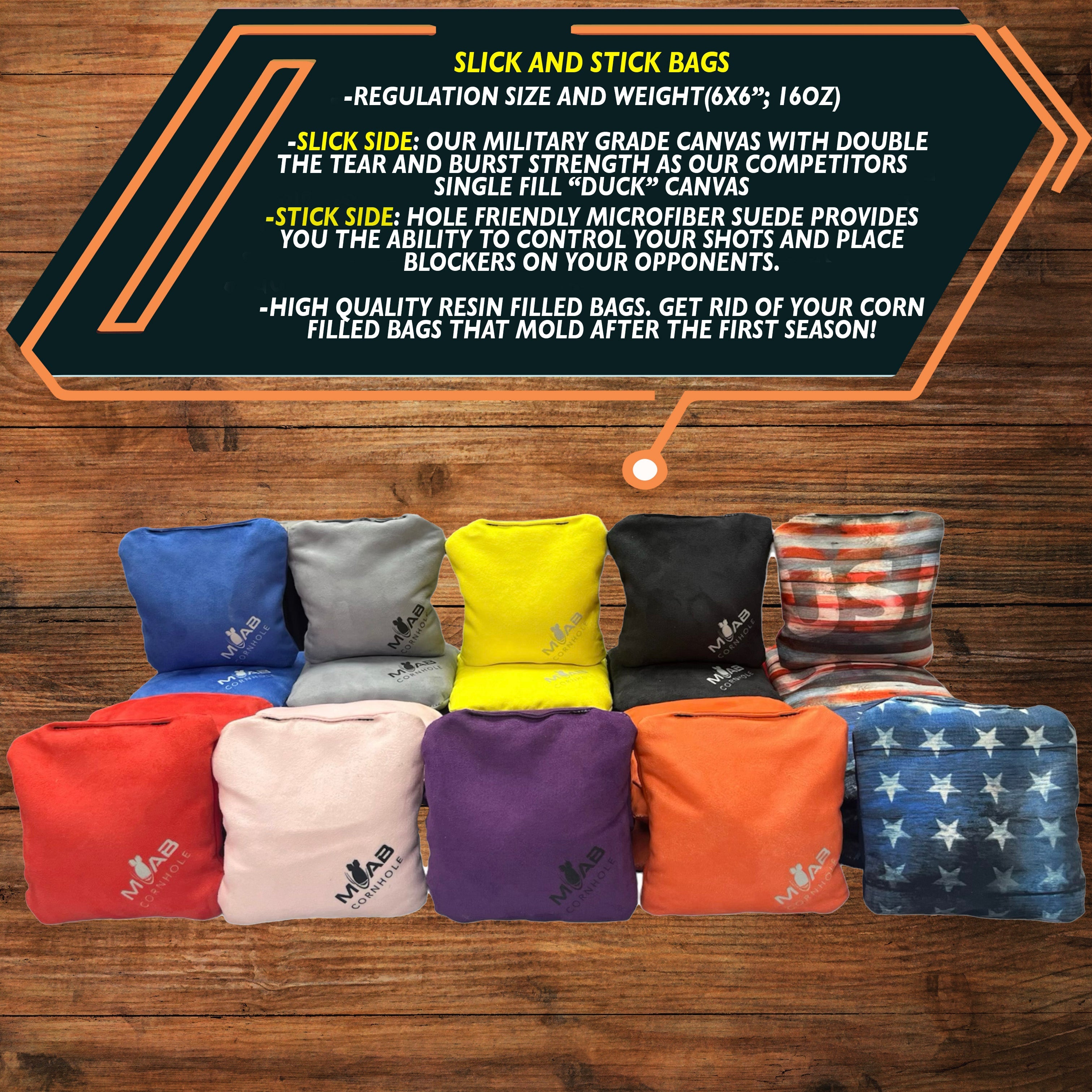 Bigfoot 4.0 cornhole set