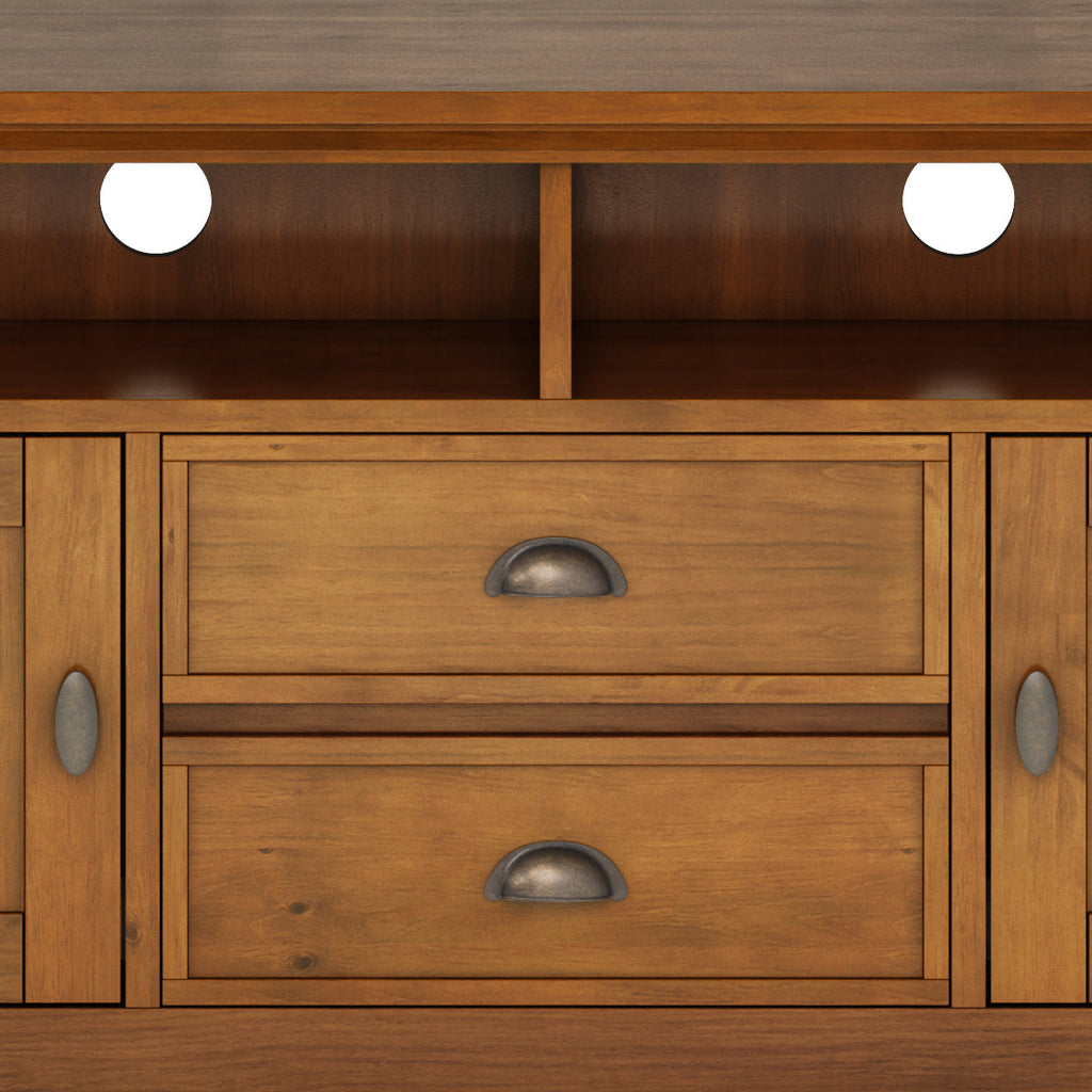 Redmond - 72' TV Media Stand - Light Golden Brown